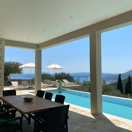 Villa Spileo - Sea & Mountain View, Nisaki Corfu