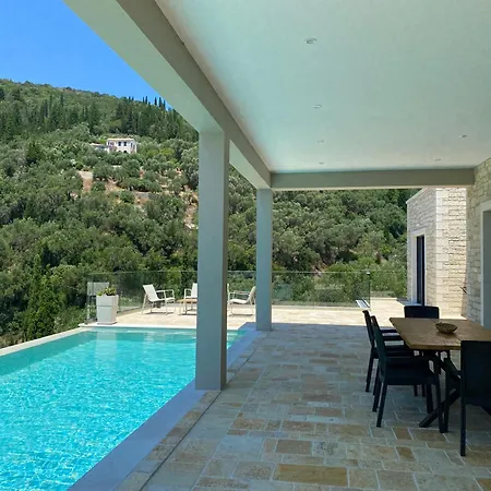 Villa Spileo - Sea & Mountain View, Nisaki Corfu