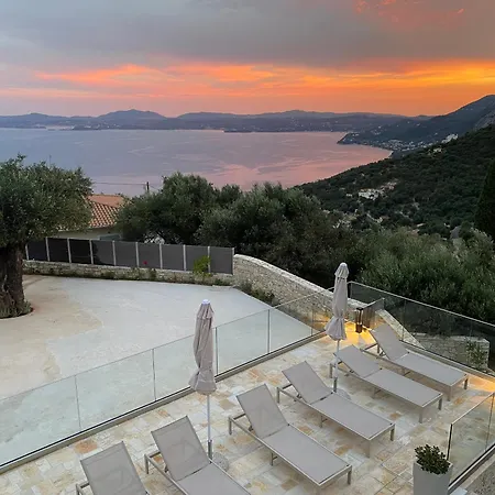 Villa Spileo - Sea & Mountain View, Nisaki Corfu Katavolos
