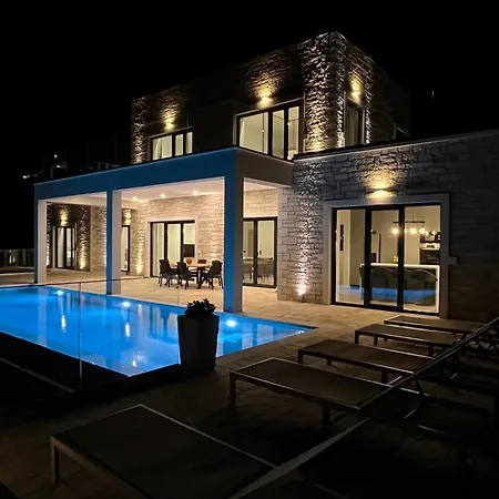 Spileo - Sea & Mountain View, Nisaki Corfu Villa Katávolos